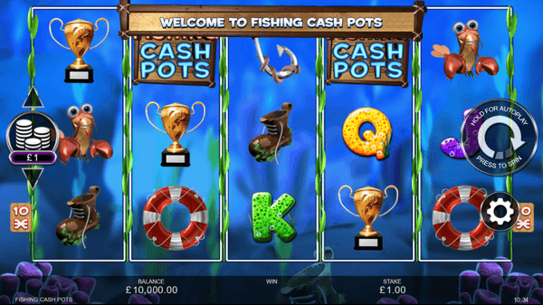 Fishing Cash Pots สล็อตตกปลา
