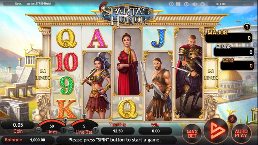 เว็บตรง สล็อตเกมใหม่ Spartas Honor
